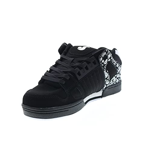 DVS Men's Celsius Black White Black Nubuck Low Top Sneaker Shoes 11.5 von DVS
