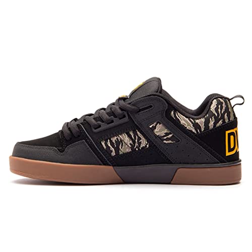 DVS Men's Comanche 2.0+ Black Jungle Camo Nubuck Low Top Sneaker Shoes 10 von DVS