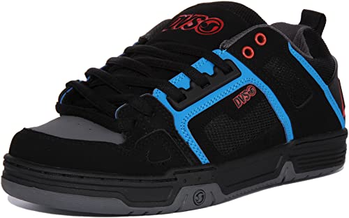 DVS Men's Comanche Black Blue Red Low Top Sneaker Shoes 9 von DVS