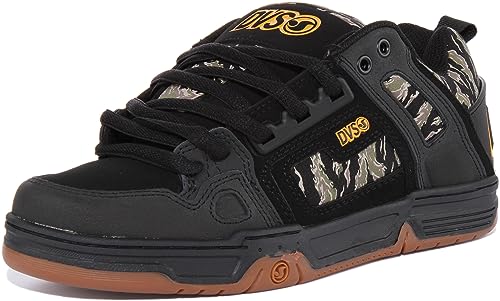 DVS Men's Comanche Black Jungle Camo Low Top Sneaker Shoes 10.5 von DVS