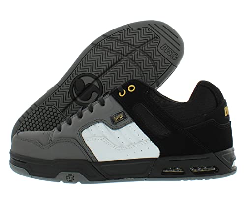 DVS Men's Enduro Heir Black White Charc Nubuck Low Top Sneaker Shoes 14 von DVS