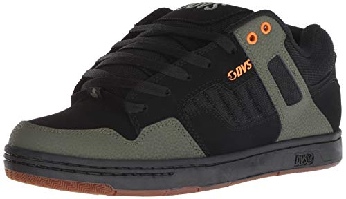 DVS Shoes Herren Enduro 125 Sneaker, Schwarz (Black Olive Nubuck) von DVS