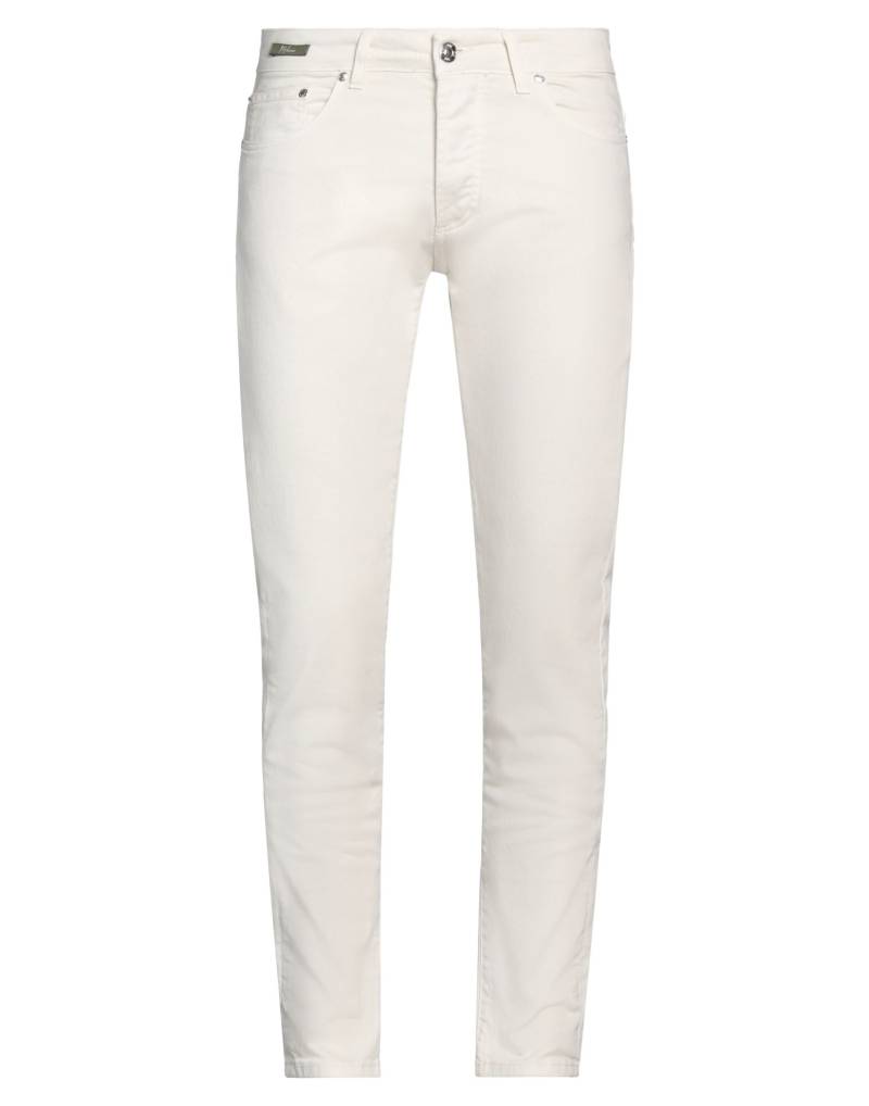 DW DENIM WORLD Hose Herren Off white von DW DENIM WORLD