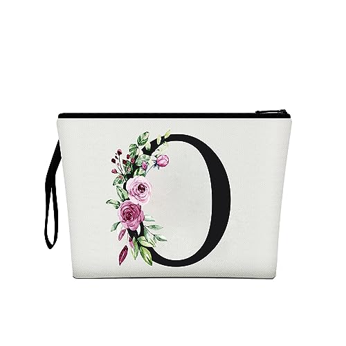 Make-up-Tasche für Frauen, Make-up-Tasche mit 26 Buchstaben von A-Z, personalisierte Kosmetiktasche, Geburtstagsgeschenke für Frauen, Mütter, Geschenke für die Beste Freundin von DWDC