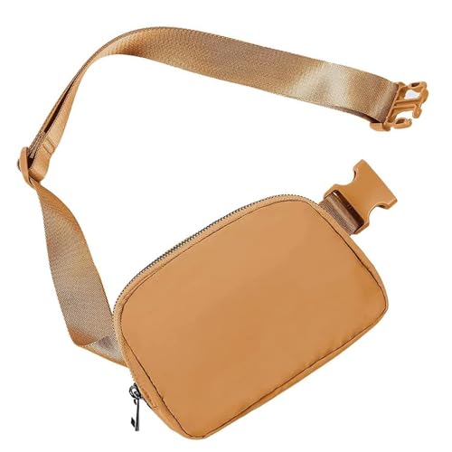 Mini-Gürteltasche für Damen und Herren mit verstellbarem Riemen, kleine Hüfttasche für Workout, Reisen, Laufen, Wandern von DWDC