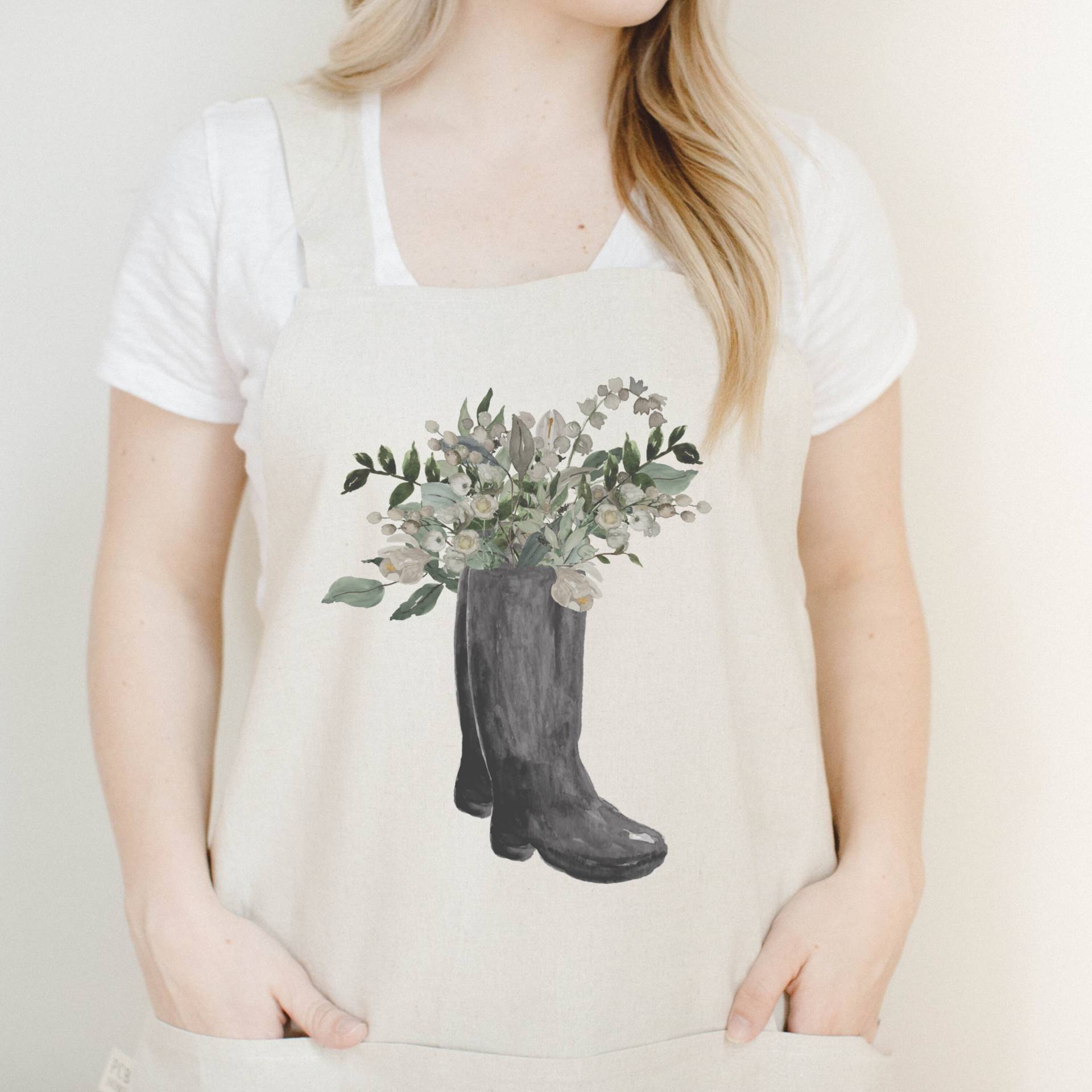 Aquarell Schürze - Stiefel, Geschenk, Einweihungsgeschenk, Küchendeko, Muttertagsgeschenk, Geschenk Für Mama, Frühlingsdeko Aquarell Schürze - Stiefel, Geschenk, Einweihungsgeschenk, Küchendeko, Muttertagsgeschenk, Geschenk Für Mama, Frühlingsdeko von DWELLhomeshoppe