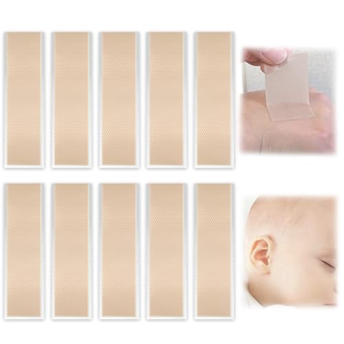 10 Stück Silikon Neugeborenen Baby Ohr ästhetische Korrekturen, Kinder Kleinkind Hervorstehende Ohr Patch Aufkleber, Abstehende Ohren Baby Ohrkorrektur, Gegen Abstehende Ohren,ear corrector 10 Stück Silikon Neugeborenen Baby Ohr ästhetische Korrekturen, Kinder Kleinkind Hervorstehende Ohr Patch Aufkleber, Abstehende Ohren Baby Ohrkorrektur, Gegen Abstehende Ohren,ear corrector von DWFEYOI