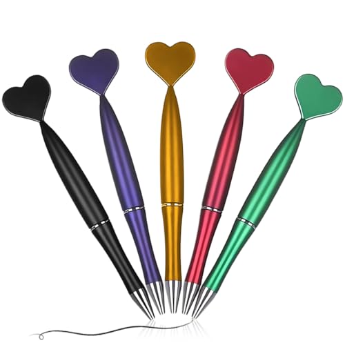 10 x Set Stern Kugelschreiber, Journaling-Stifte 1,0 mm, Schreibwaren für Studenten, Premium Kugelschreiber Set Hochwertig, Rutschfester Kulli für einfaches & weiches Schreiben von DWFEYOI
