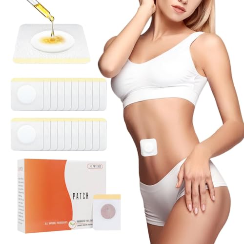 DWFEYOI Abnehmen Patch, 30 Stück Schlankheitspflaste, Abnehmpflaster, Anti Cellulite&Fat Burning Slim Patches für Bauchfett Eimer von DWFEYOI