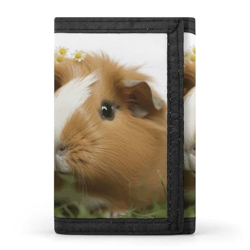 DWTJKMS Meerschweinchen-Geldbörse, minimalistisch, schmal, dreifach gefaltet, modern, modisch, Diebstahlschutz, für Karten und Bargeld DWTJKMS Meerschweinchen-Geldbörse, minimalistisch, schmal, dreifach gefaltet, modern, modisch, Diebstahlschutz, für Karten und Bargeld von DWTJKMS