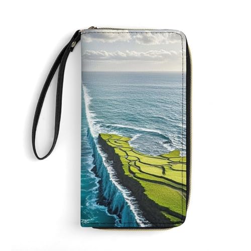 DWTJKMS Miraculous Trennung des Wassers, lange Geldbörse, schlanke Brieftasche, PU-Leder, für Männer und Frauen, minimalistische Geldbörse mit Kartenfächern, Weiß, 19,7 x 10,5 cm, weiß, 19.7x10.5cm DWTJKMS Miraculous Trennung des Wassers, lange Geldbörse, schlanke Brieftasche, PU-Leder, für Männer und Frauen, minimalistische Geldbörse mit Kartenfächern, Weiß, 19,7 x 10,5 cm, weiß, 19.7x10.5cm von DWTJKMS