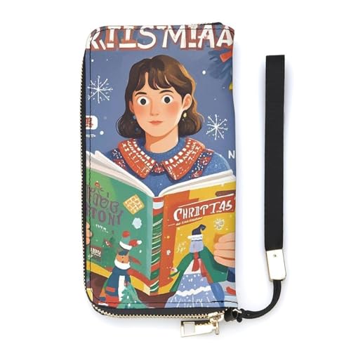 DWTJKMS Watch Christmas Long Wallet Slim PU Leather Wallets for Men Women Minimalist Wallet with Card Slots, White, 20x10.5cm, weiß, 20x10.5cm DWTJKMS Watch Christmas Long Wallet Slim PU Leather Wallets for Men Women Minimalist Wallet with Card Slots, White, 20x10.5cm, weiß, 20x10.5cm von DWTJKMS