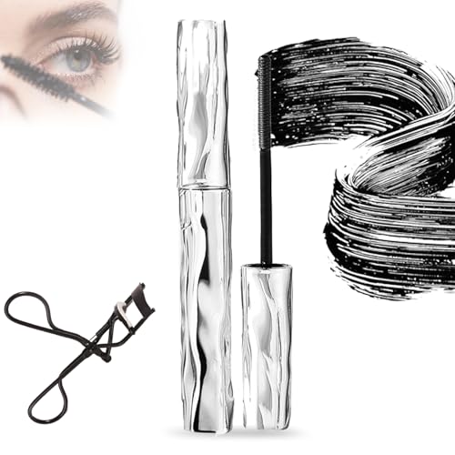 Seattle Get Iron Wand Mascaras, 3d Curling Eyelash Iron, Seattle Thick Curling Long Lasting, Smudge Resistant & Long-Lasting & Sweat-Proof & Waterproof, für Mutter, Mädchen, Ehefrau (1PC) von DWTYQN
