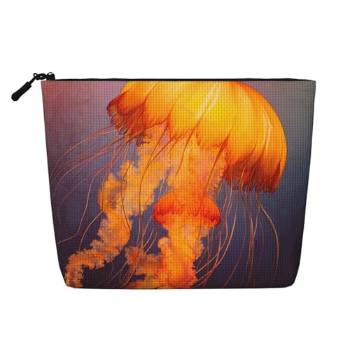 Dwvtfsm Make-up-Tasche für Damen, wasserdicht, Leinen, Reise-Kosmetik-Organizer, leicht, Reißverschluss, Reise-Kulturbeutel, Organizer, Make-up-Pinsel, Aufbewahrungstasche Dwvtfsm Make-up-Tasche für Damen, wasserdicht, Leinen, Reise-Kosmetik-Organizer, leicht, Reißverschluss, Reise-Kulturbeutel, Organizer, Make-up-Pinsel, Aufbewahrungstasche von DWVTFSM