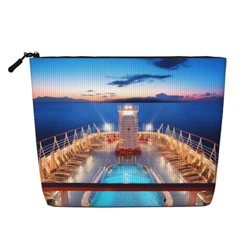 Dwvtfsm Make-up-Tasche für Damen, wasserdicht, Leinen, Reise-Kosmetik-Organizer, leichter Reißverschluss, Reise-Kulturbeutel, Organizer, Make-up-Pinsel, Aufbewahrungstasche Dwvtfsm Make-up-Tasche für Damen, wasserdicht, Leinen, Reise-Kosmetik-Organizer, leichter Reißverschluss, Reise-Kulturbeutel, Organizer, Make-up-Pinsel, Aufbewahrungstasche von DWVTFSM