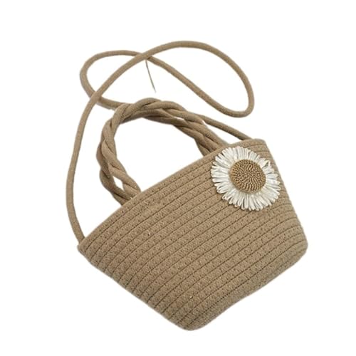 Gras-gewebte Tasche Handgewebte Tasche Im Pastoralstil, Umweltfreundliche Handtasche, Schultertasche Strandtasche Geflochten(K) von DWZXL