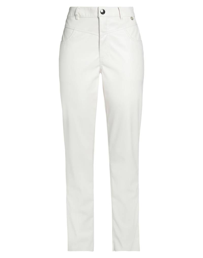 DX COLLECTION Hose Damen Elfenbein von DX COLLECTION