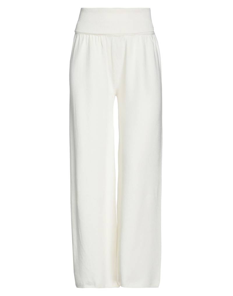DX COLLECTION Hose Damen Elfenbein von DX COLLECTION