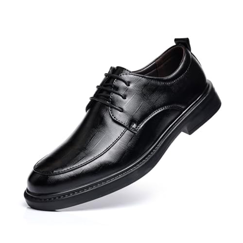 Anzugschuhe Herren Schnürhalbschuhe Business Schuhe Klassischer Derby Oxford Lederschuhe Hochzeit,Schwarz,42 EU Anzugschuhe Herren Schnürhalbschuhe Business Schuhe Klassischer Derby Oxford Lederschuhe Hochzeit,Schwarz,42 EU von DXSYGMBN