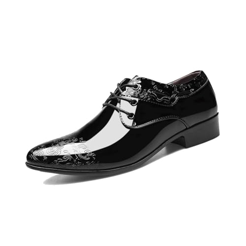 DXSYGMBN Herren Schnürschuhe Casual Business Hochzeit Bankett Oxford Schuhe,Schwarz,45 EU DXSYGMBN Herren Schnürschuhe Casual Business Hochzeit Bankett Oxford Schuhe,Schwarz,45 EU von DXSYGMBN