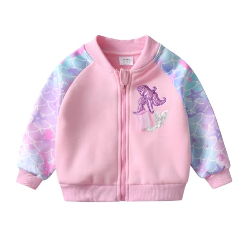 DXTON Mädchen Jacken Kinder Fleece Kapuzenjacke Kapuzenpullover Softshell Wintermantel für Mädchen SW2102 7-8 Jahre DXTON Mädchen Jacken Kinder Fleece Kapuzenjacke Kapuzenpullover Softshell Wintermantel für Mädchen SW2102 7-8 Jahre von DXTON