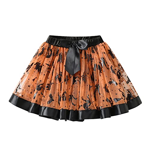 DXTON Mädchen Röcke Tanz Rock Tulle Tutu Prinzessin Baby Kinder Rock Paillette Ballett Skirt SK226 4-5 Jahre von DXTON