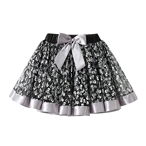 DXTON Mädchen Röcke Tanz Rock Tulle Tutu Prinzessin Baby Kinder Rock Paillette Ballett Skirt SK231 2-3 Jahre von DXTON