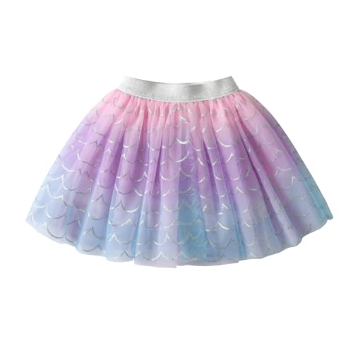 DXTON Mädchen Röcke Tulle Tanz Ballettrock Prinzessin Kostüm Kinder Mädchen Tüllrock Ballett Skirt SK267 2-3 Jahre von DXTON