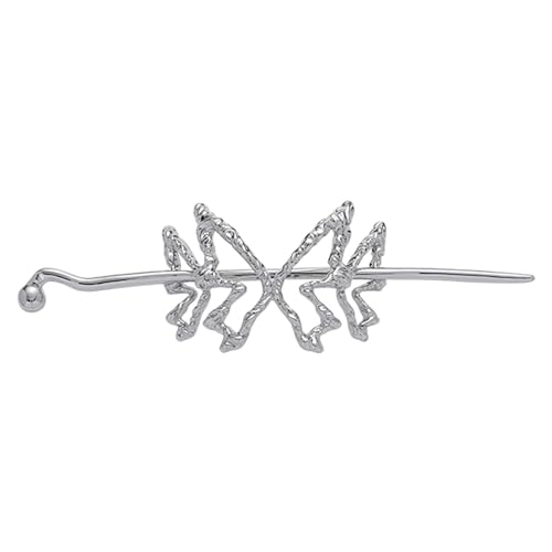 DXZXDJIU Eleganter chinesischer Haarstab for Damen – zarte, gewickelte Haarnadel aus Metall for stylische Hochsteckfrisuren von DXZXDJIU