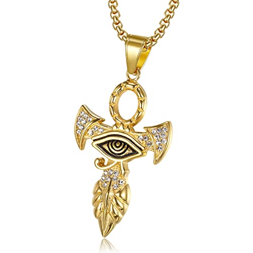 DXZXDJIU Goldkette mit Kreuzanhänger for Herren – Stilvoller Schmuck for Urbane Mode DXZXDJIU Goldkette mit Kreuzanhänger for Herren – Stilvoller Schmuck for Urbane Mode von DXZXDJIU