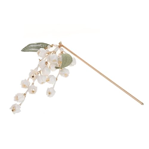 DXZXDJIU Haarnadel im antiken Stil mit Orchideenquaste for Frauen | Chinesischer Haarschmuck | Eleganter Kopfschmuck for Damen von DXZXDJIU