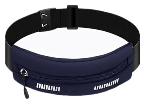 DXZXDJIU wasserdichte Hüfttasche for Laufen for Damen – Sport-Fitnesstasche for Telefon, Geld, Schlüssel – Ideal for Joggen, Trainieren und Radfahren(Blue_1PCS) von DXZXDJIU