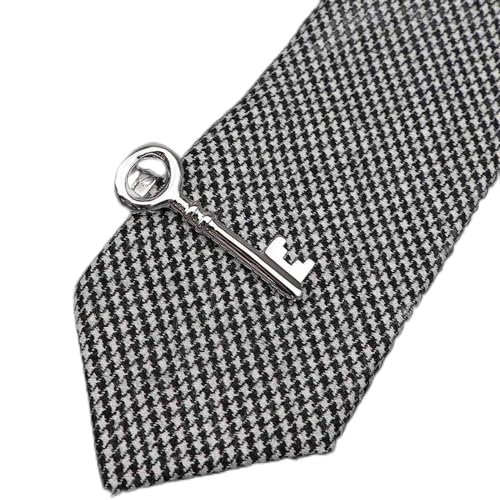 DYCJLL Krawattenstange Edelstahl Schlüsselschere Pfeil Bart Gold Metall Krawattenklammer for Männer Krawattenklammern Pin for Herrengeschenk (Farbe: 8) (Color : 16) von DYCJLL