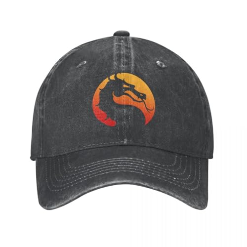 Hut Mode Hip Hop Mortal Kombat Logo Mk11 Beliebtes Kampfspiel Baseballkappe Distressed Denim Snapback Cap Unisex-Stil Outdoor Adjustable Fit Hut Geburtstagsgeschenk Hut Mode Hip Hop Mortal Kombat Logo Mk11 Beliebtes Kampfspiel Baseballkappe Distressed Denim Snapback Cap Unisex-Stil Outdoor Adjustable Fit Hut Geburtstagsgeschenk von DYHVVD