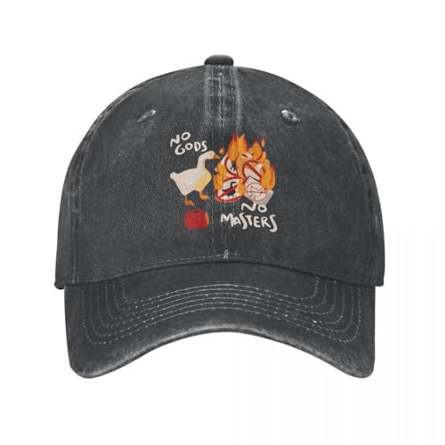 Hut Mode Hip Hop Untitled Goose Game No God No Masters Meme Männer Baseballkappen Distressed Denim Hut Retro Outdoor Running Golf Geschenk Kopfbedeckung Geburtstagsgeschenk Hut Mode Hip Hop Untitled Goose Game No God No Masters Meme Männer Baseballkappen Distressed Denim Hut Retro Outdoor Running Golf Geschenk Kopfbedeckung Geburtstagsgeschenk von DYHVVD