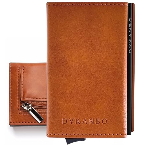 DYKANBO Herren Geldbörse Klein - Slim Wallet, Portmonee, Ausweis- & Kartenhüllen - Smart Wallet Mit RFID-Schutz DYKANBO Herren Geldbörse Klein - Slim Wallet, Portmonee, Ausweis- & Kartenhüllen - Smart Wallet Mit RFID-Schutz von DYKANBO