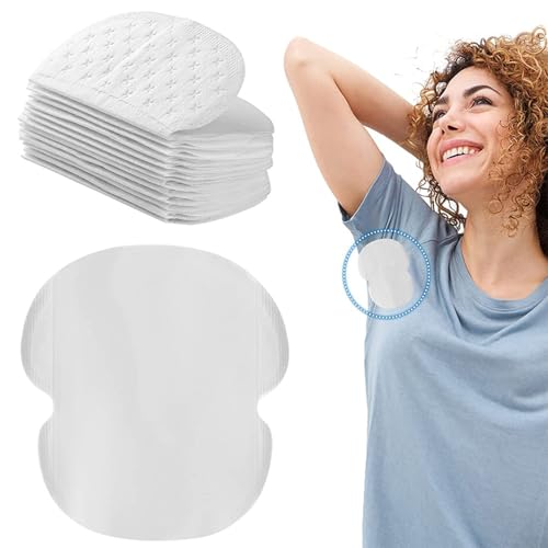 Anti-Schweiß-Achselpolster für Männer und Frauen, 50pc/100pc/200pc schweißabsorbierende Pads, Flügel zum Schutz der Achselhöhle, Unterarm, Flügel, Achselschutz, frisch, geruchsneutral (200) von DYKeWei