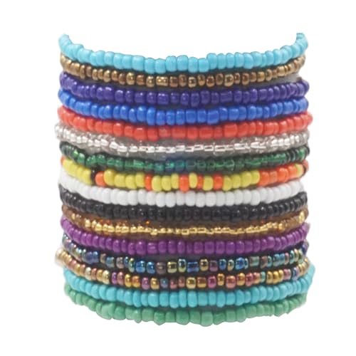 DYLYMX 16 Stück Freundschaftsarmbänder Konzert Fan Austausch Süße Armbänder Musik Inspiriert Bohemian Armbänder Toylor Album Bunte Armbänder Geschenke für Fans (A) von DYLYMX