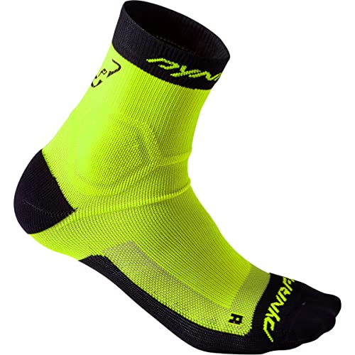 Dynafit Unisex Alpine Short Sk Socken, gelb, fluoreszierend, 39 von DYNAFIT