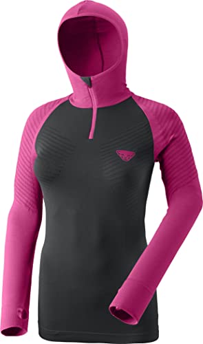 DYNAFIT Damen FT Dryarn Warm Hoodie, flamingo-6551, S-M von DYNAFIT