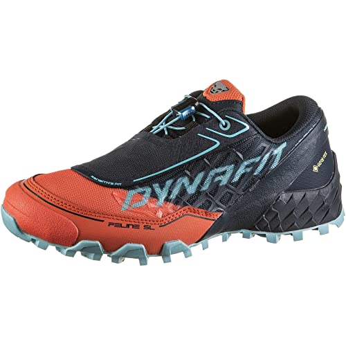 Dynafit Damen Feline Sl GTX Traillaufschuhe, Hot Coral Blueberry, 39 EU von DYNAFIT