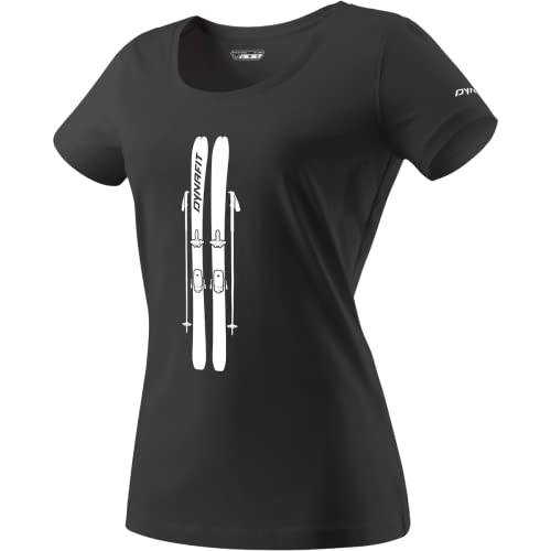 Dynafit Damen Graphic CO T-Shirt, Schwarz, Größe 38 von DYNAFIT