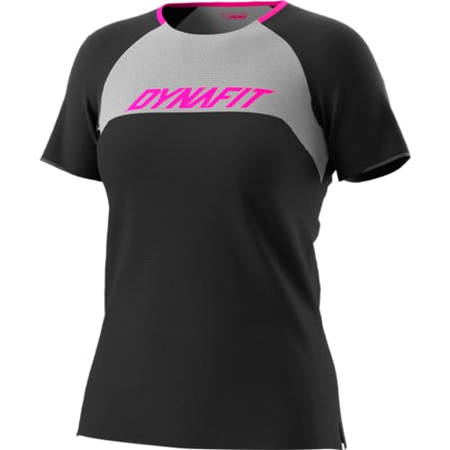 DYNAFIT Damen Ride T-Shirt, Black Out nimbus-911, M von DYNAFIT