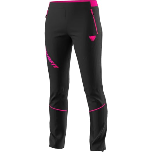 Dynafit Damen Speed DST PNT Hose, Black Out Pink Glo/6070, XL von DYNAFIT