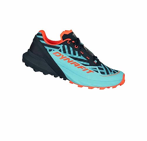 DYNAFIT Damen Ultra 50 Graphic Schuhe, Blueberry-Fluo coral-3019, UK 6.5 von DYNAFIT