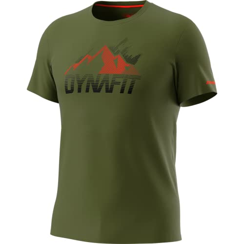 DYNAFIT Herren Transalper Graphic T-Shirt, Winter moss-5891, L von DYNAFIT