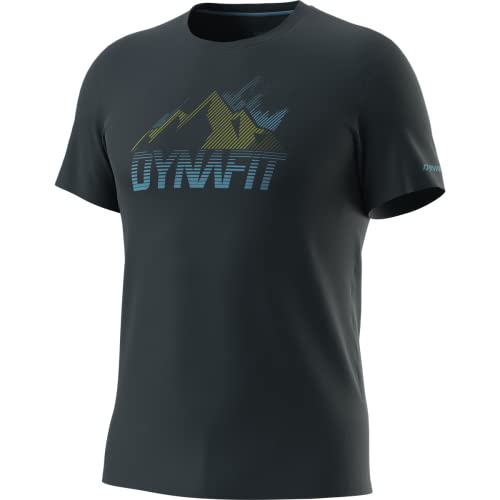 DYNAFIT Herren Transalper Graphic T-Shirt, blueberry-3011, L von DYNAFIT