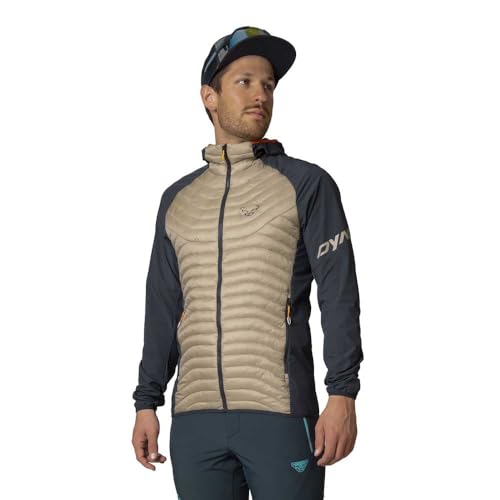 DYNAFIT Herren Transalper Hybrid Ins Jacke, blueberry rock khaki, L von DYNAFIT
