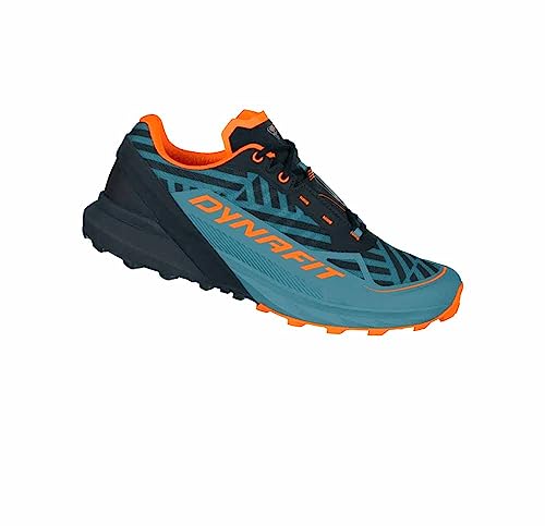 DYNAFIT Herren Ultra 50 Graphic Schuhe, Blueberry-Shocking orange-3016, UK 10 von DYNAFIT
