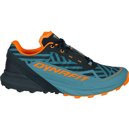 DYNAFIT Herren Ultra 50 Graphic Schuhe, Blueberry-Shocking orange-3016, UK 10.5 von DYNAFIT